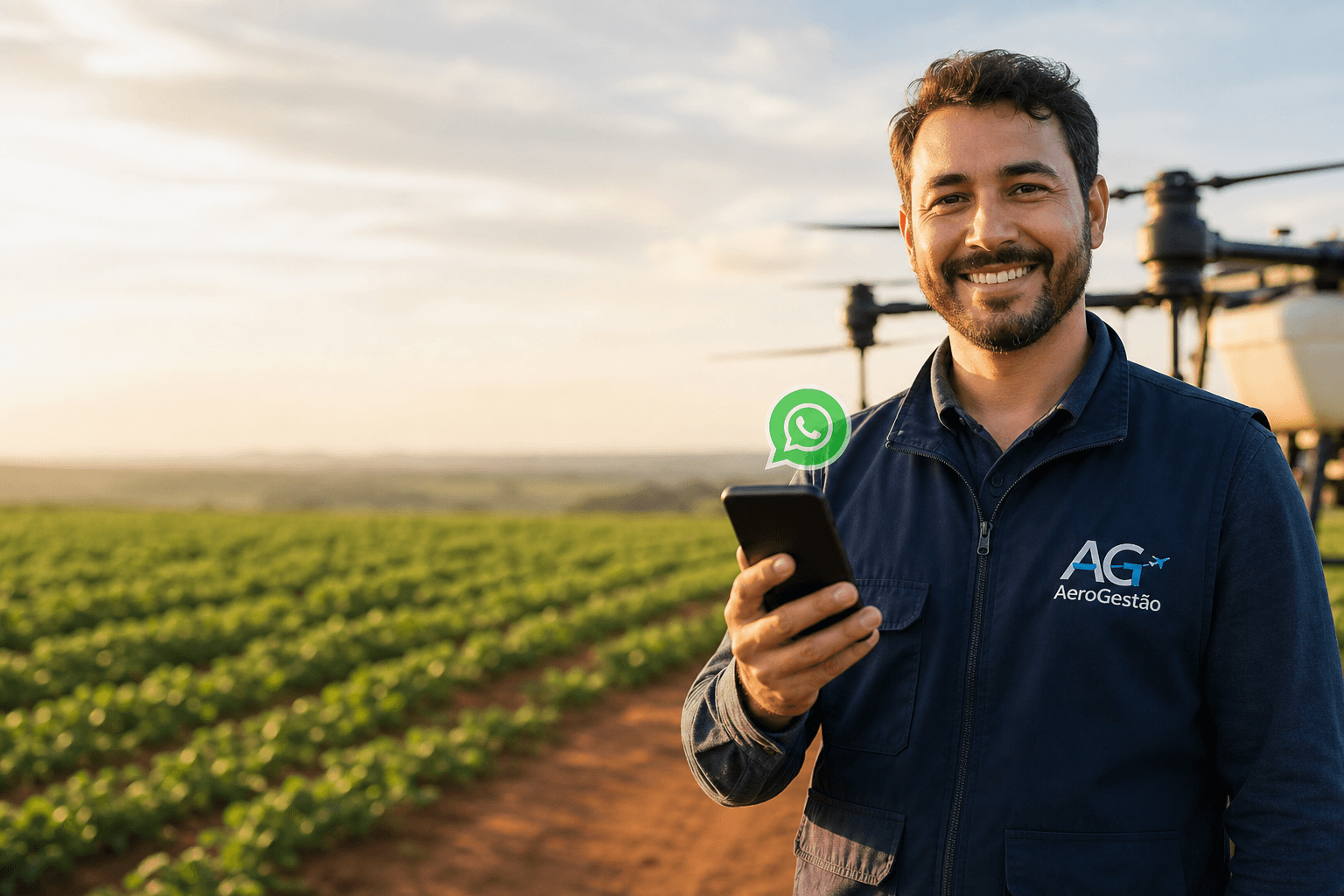 Suporte AeroGestão — atendimento para empresas de drone